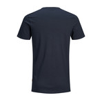Short-Sleeve Capital Crew Neck T-Shirt // Sky Captain (XL)