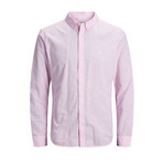 Long-Sleeve Summer Collared Shirt // Prism Pink (XL)