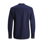 Long-Sleeve Summer Shirt // Maritime Blue (XL)