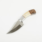 Fixed Blade D2 Tool Steel Skinning Knife // RAB-0204