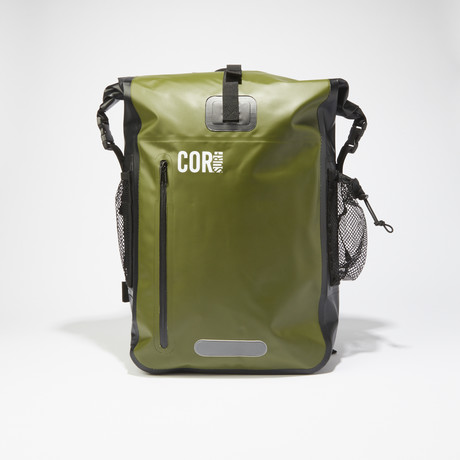 Waterproof Dry Backpack // 40L // Green