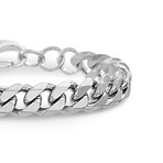 Cuban Chain Bracelet // Silver