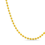 Ball Chain Necklace // Yellow Gold