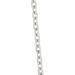 Rolo Chain Necklace // Silver