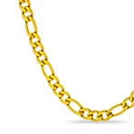 Figaro Chain Necklace // Yellow Gold