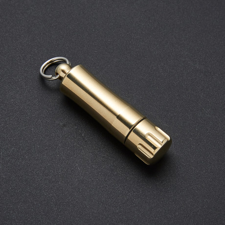 Zipper Pull // Brass