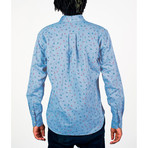 Mey Shirt // Blue + Multicolor (S)