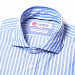 Splouf Shirt // Blue + White (L)