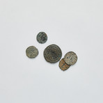 Group Of 5 Medieval Armenian Coins // Time Of The Crusades