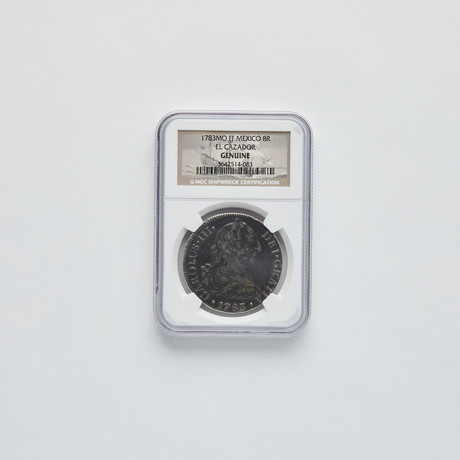 Shipwreck Treasure Coin // The Wreck of El Cazador 1784
