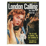 The Clash "London Calling" Detective Magazine Pulp Mashup (8.5"W x 11"H x 0.1"D)