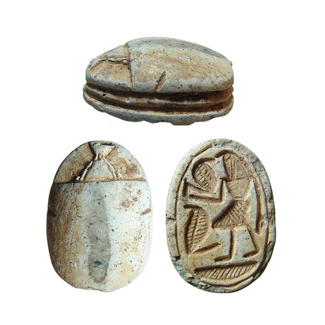 Egyptian Steatite Scarab // C. 1750 – 1570 BC