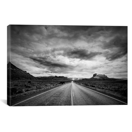 Long Stretch of Road // Dan Ballard (26"W x 18"H x 0.75"D)