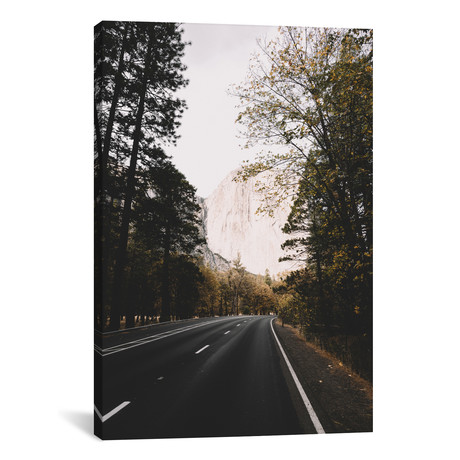 Driving Yosemite Valley // Christopher Kerksieck (18"W x 26"H x 0.75"D)