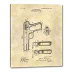 Automatic Firearm 1902 // Dan Sproul (13"H x 16"W x 1.25"D)
