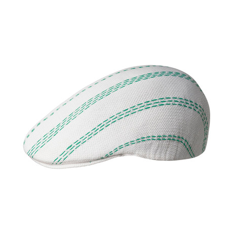 Float Stripe 507 // White + Green (S)