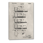 Patent Pipe // Alicia Ludwig (11"H x 16"W x 1.25"D)