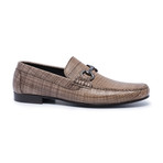 Lucca Moccasin // Taupe (US: 8.5)