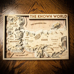 The Known World (7"W x 10"H x 2"D)