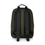 15" Christowe Backpack // Dark Green