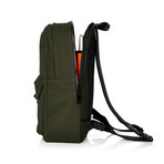 15" Christowe Backpack // Dark Green