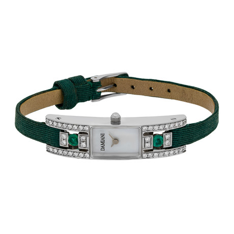 Damiani 18k White Gold Diamond Bracelet Watch