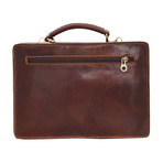 Medium Briefcase (Brown)