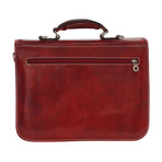 Keylock Briefcase (Antique Brown)