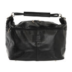 Medium Central Zipper Travel Bag (Black)