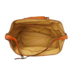 Metal Zippered Travel Bag v2 (Antique Brown)