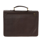 Single Compartment Briefcase (Black)