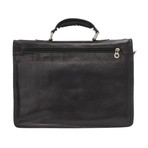 Single Compartment Briefcase (Black)