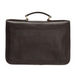 Zip Pocket Briefcase (Black)