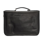 Zip Pocket Briefcase (Black)