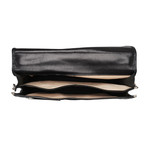 Zip Pocket Briefcase (Black)