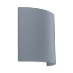 Integrated LED Outdoor Wall Light // Silver