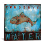 Conserve Water // Wani Pasion (18"W x 18"H x 0.75"D)