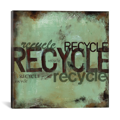 Recycle // Wani Pasion (18"W x 18"H x 0.75"D)