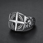 Sail Compass Ring (Size 8)