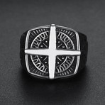 Sail Compass Ring (Size 7)