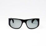Unisex Midnight Polarized Sunglasses // Black Crystal