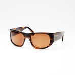 Unisex Midnight Polarized Sunglasses // Brown Horn