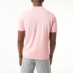 Lou Short-Sleeve Polo // Pink (L)