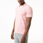 Lou Short-Sleeve Polo // Pink (XL)