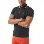 Lonny Short-Sleeve Polo // Black (XL)