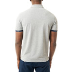 Jimmy Jeans Short-Sleeve Polo // Grey Melange (S)