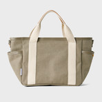 730 Canvas Park Pack Cross Tote // Sage Green