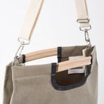 281 Canvas Park Pack Folding Tote // Sage Green
