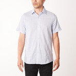 Willian True Modern-Fit Short-Sleeve Dress Shirt // Lavender Blue (M)