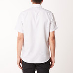 Alfredo True Modern-Fit Short-Sleeve Dress Shirt // White (L)